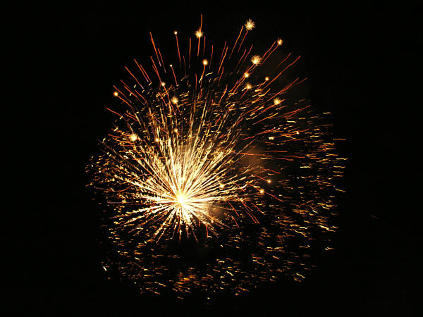 Feuerwerk Frhlingsfest Mnchen