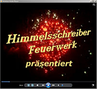 Video vom Feuerwerk auf dem Münchner Frühlingsfest 2010