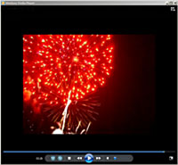 Videoscreen vom Münchner Frühlingsfest 2010